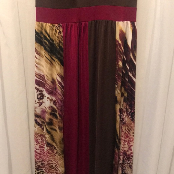 XOXO Halter Maxi Dress – Animal Print, Size M - Picture 6 of 11